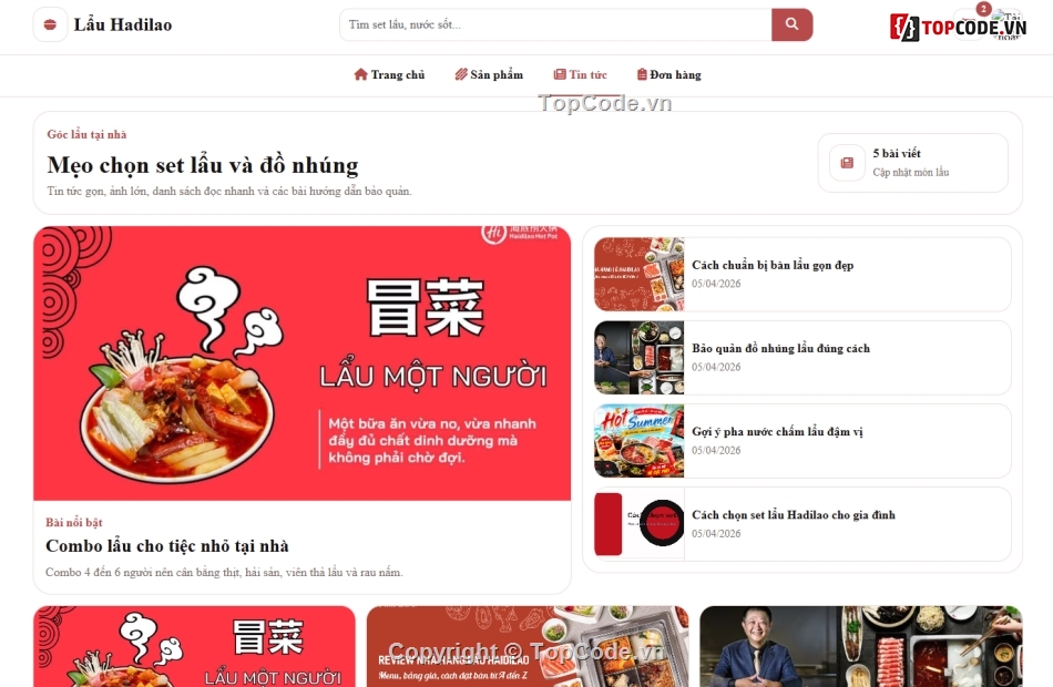 hadilao,bán đồ ăn lâu,đồ nhúng lẩu